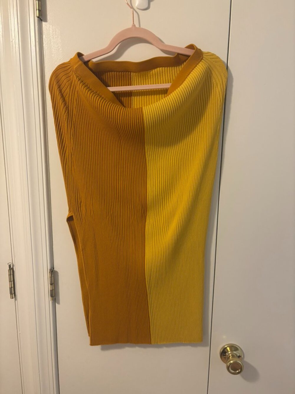 ## ✨ STAUD Colorblock Ribbed Midi Skirt ✨ - Picture 5 of 6